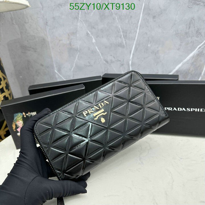 Prada Bag-(4A)-Wallet- Code: XT9130 $ 72USD