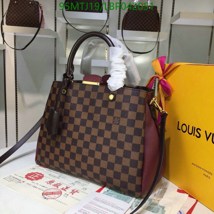 LV Bags-(4A)-Handbag Collection-,Code: LBP042051,$ 124USD