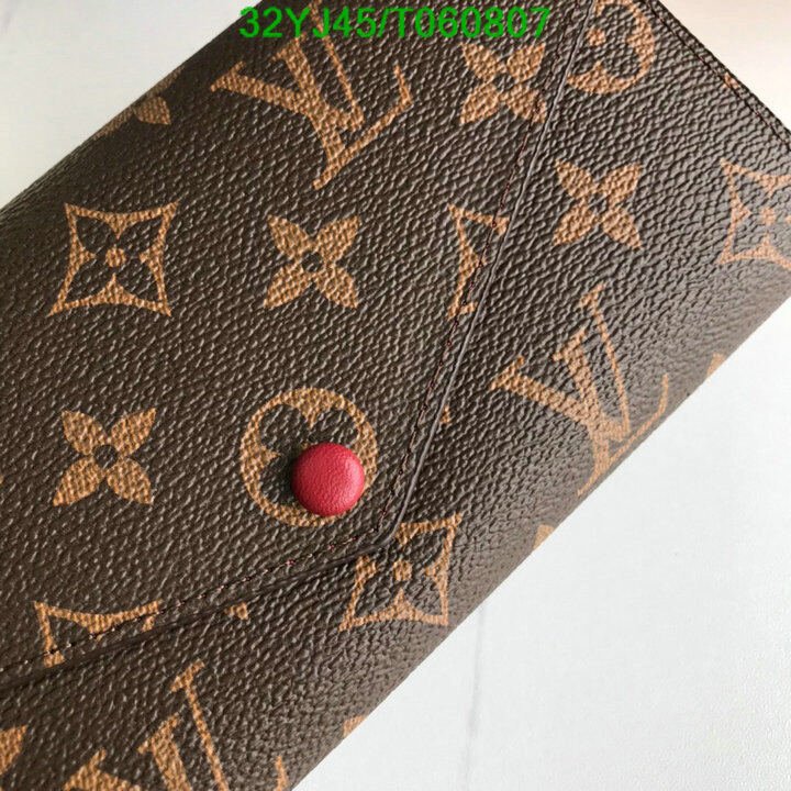 LV Bags-(4A)-Wallet-,Code: T060807,$ 42USD