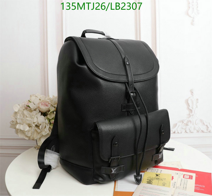 LV Bags-(4A)-Backpack-,Code: LB2307,$ 176USD