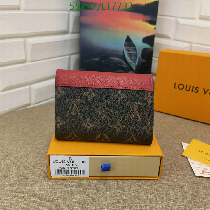 LV Bags-(4A)-Wallet-,Code: LT7733,$ 72USD