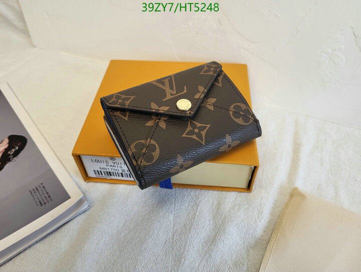 LV Bags-(4A)-Wallet-,Code: HT5248,$ 51USD