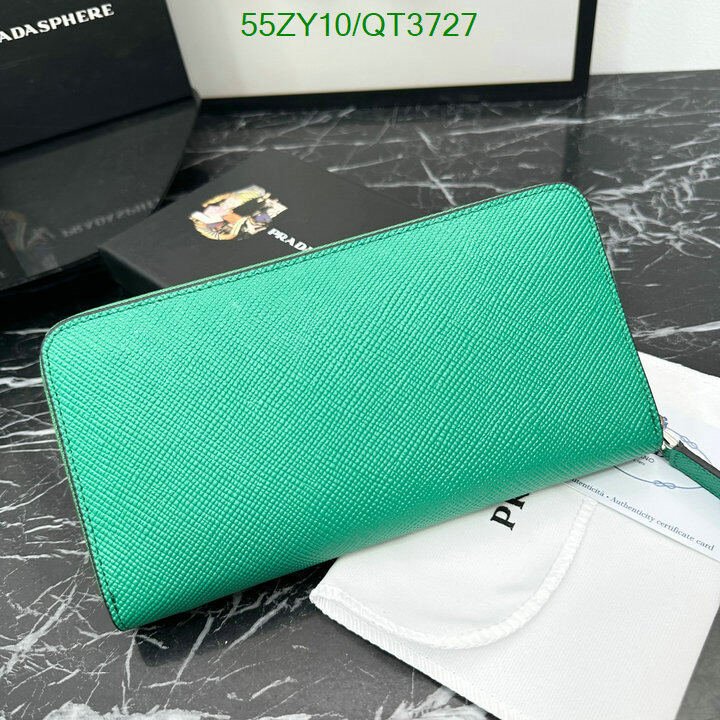 Prada Bag-(4A)-Wallet- Code: QT3727 $ 72USD