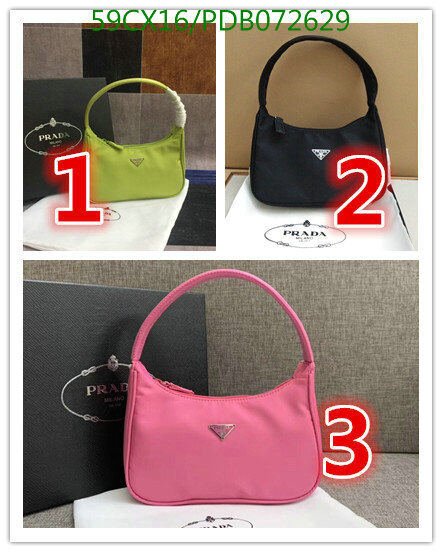 Prada Bag-(4A)-Re-Edition 2000,Code: PDB072629,$ 77USD