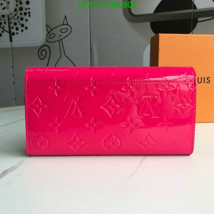 LV Bags-(4A)-Wallet-,Code: T060805,$ 55USD