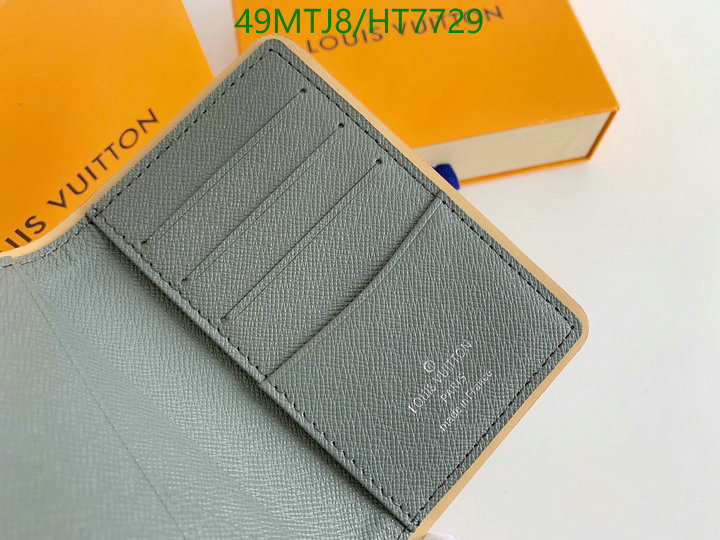 LV Bags-(4A)-Wallet-,Code: HT7729,$ 64USD
