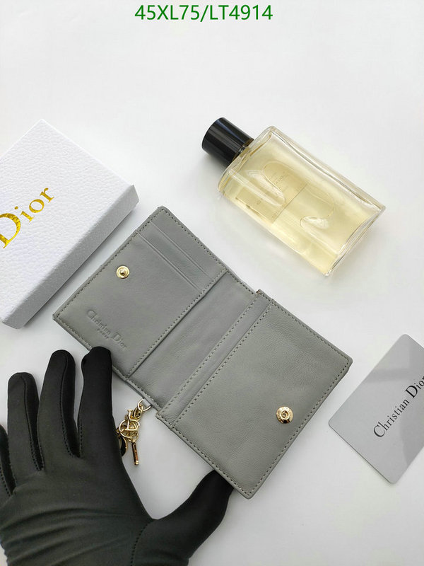 Dior Bags-(4A)-Wallet,Code: LT4914,$ 59USD