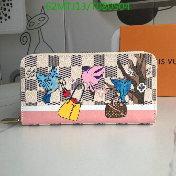LV Bags-(4A)-Wallet-,Code: T080504,$ 81USD