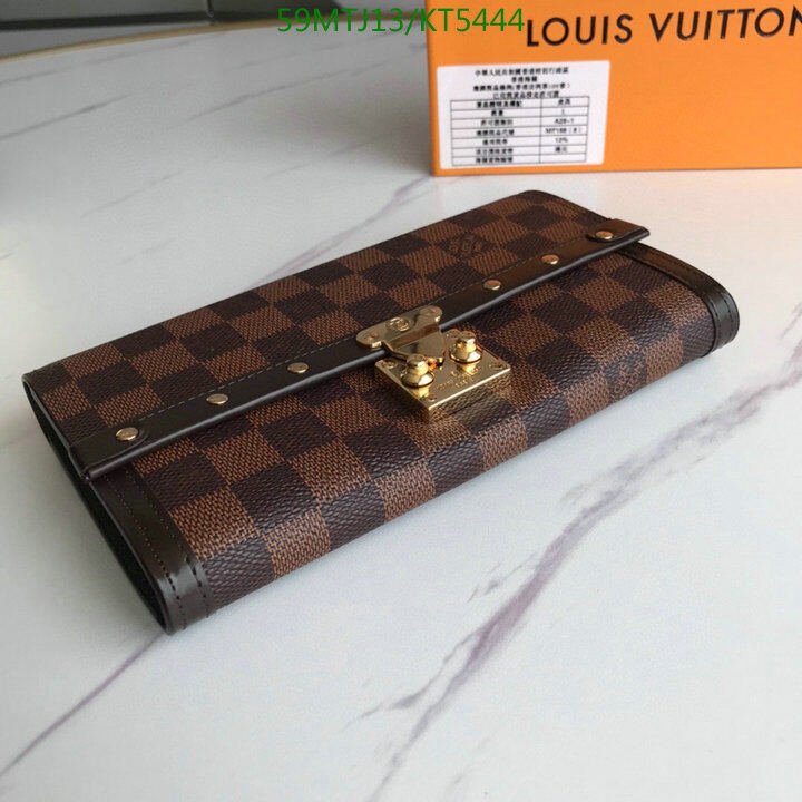 LV Bags-(4A)-Wallet-,Code: KT5444,$ 77USD