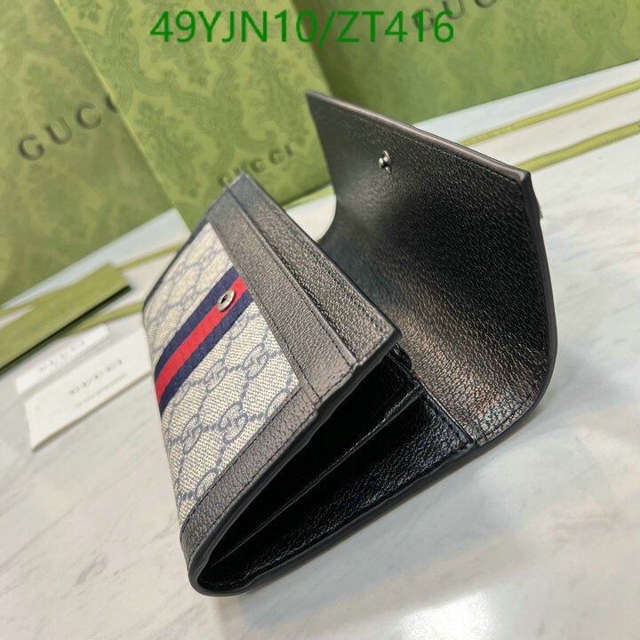 Gucci Bag-(4A)-Wallet-,Code: ZT416,$ 64USD