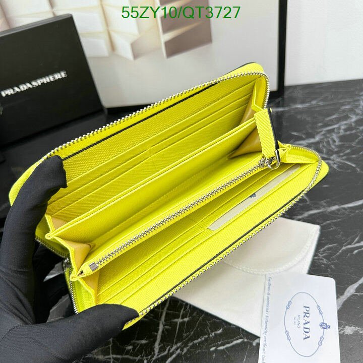 Prada Bag-(4A)-Wallet- Code: QT3727 $ 72USD