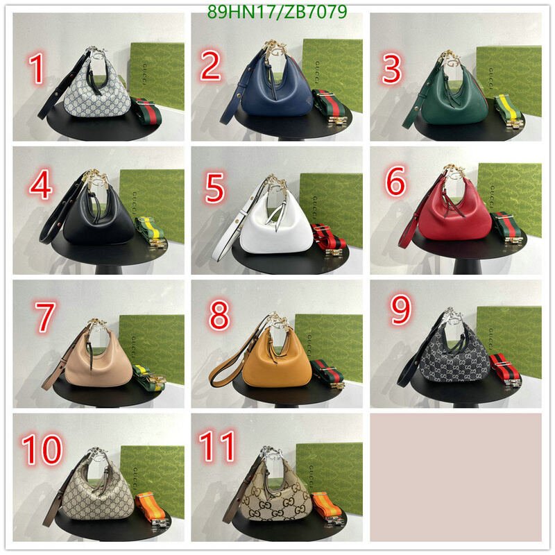 Gucci Bag-(4A)-Diagonal-,Code: ZB7079,$ 116USD