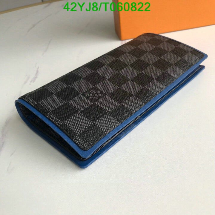 LV Bags-(4A)-Wallet-,Code: T060822,$ 55USD