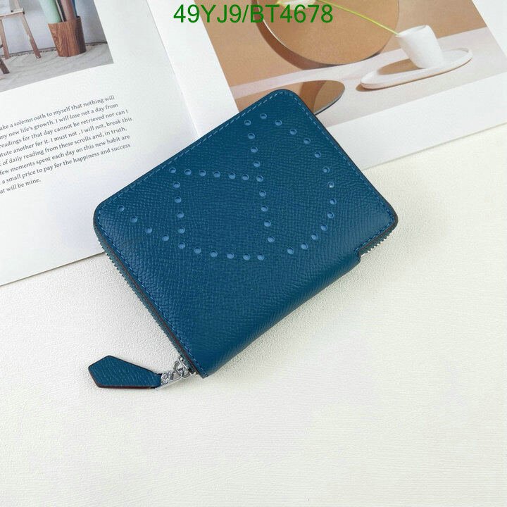 Hermes Bag-(4A)-Wallet- Code: BT4678 $ 64USD