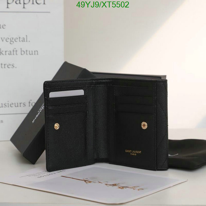 YSL Bag-(4A)-Wallet-,Code: XT5502,$ 64USD