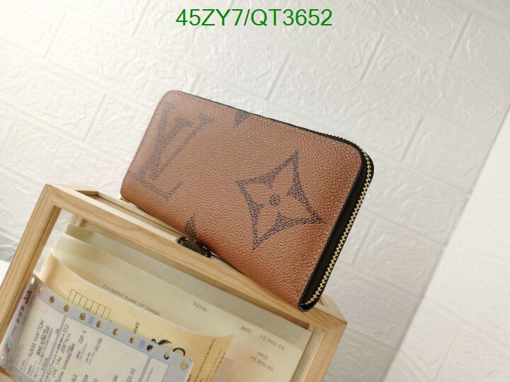 LV Bag-(4A)-Wallet- Code: QT3652 $ 59USD