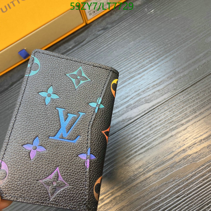 LV Bags-(4A)-Wallet-,Code: LT7729,$ 77USD