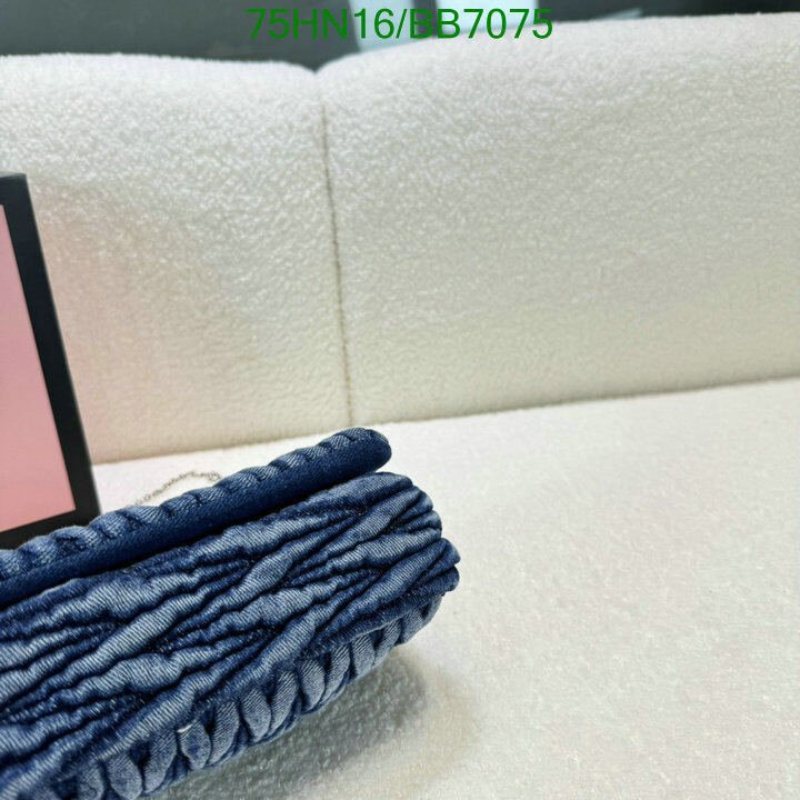 Miu Miu Bag-(4A)-Crossbody- Code: BB7075 $ 98USD