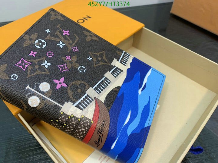 LV Bags-(4A)-Wallet-,Code: HT3374,$ 59USD