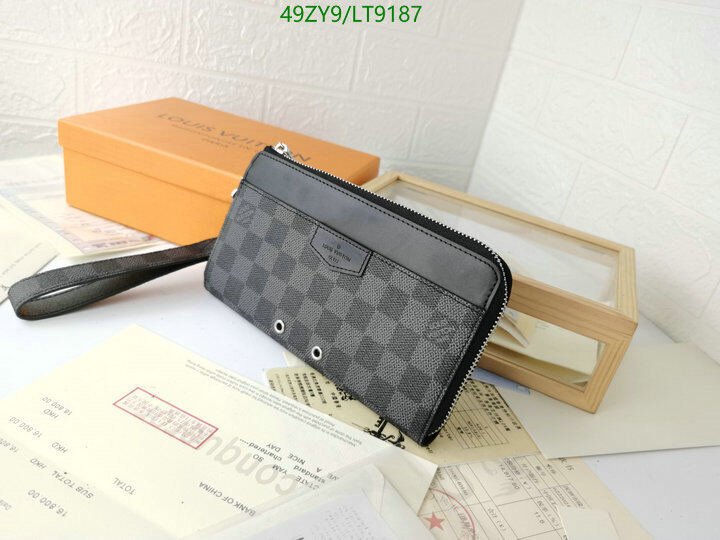 LV Bags-(4A)-Wallet-,Code: LT9187,$ 64USD