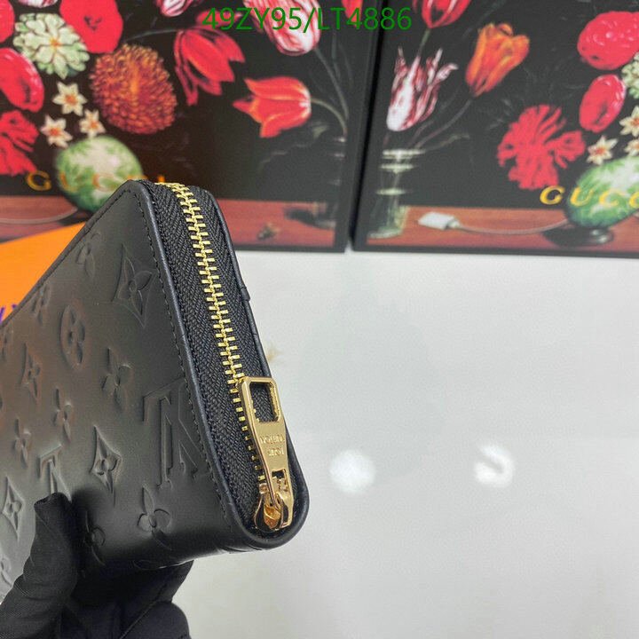 LV Bags-(4A)-Wallet-,Code: LT4886,$ 64USD