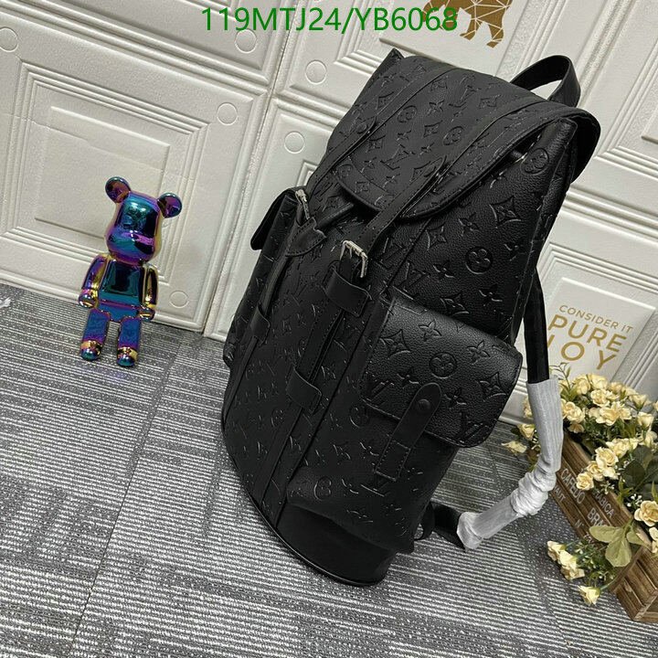 LV Bags-(4A)-Backpack-,Code: YB6068,$ 155USD