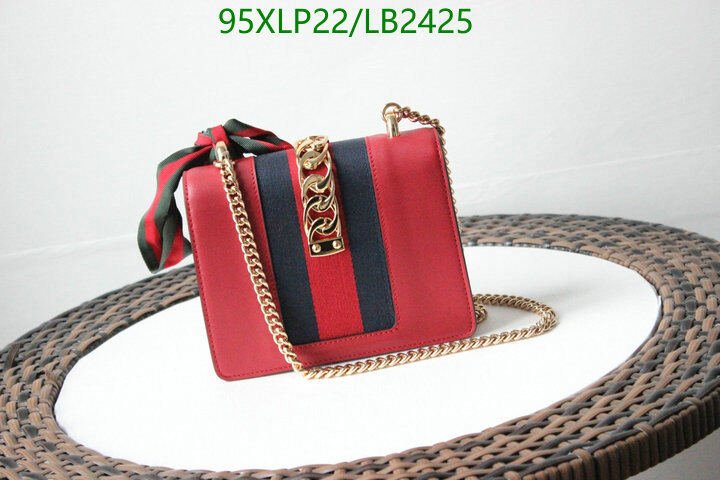 Gucci Bag-(4A)-Diagonal-,Code: LB2425,$ 124USD