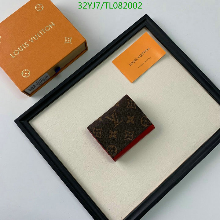LV Bags-(4A)-Wallet-,Code: TL082002,$ 42USD