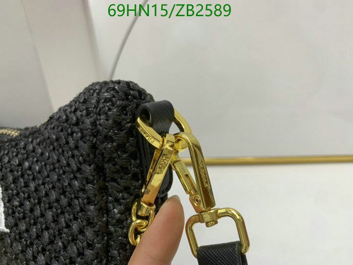 Prada Bag-(4A)-Re-Edition 2005,Code: ZB2589,$ 90USD