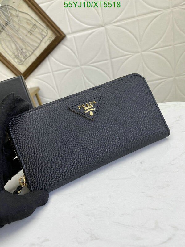 Prada Bag-(4A)-Wallet- Code: XT5518 $ 72USD