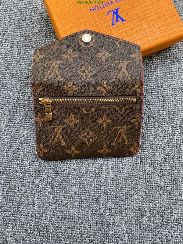LV Bags-(4A)-Wallet-,Code: LT4873,$ 46USD