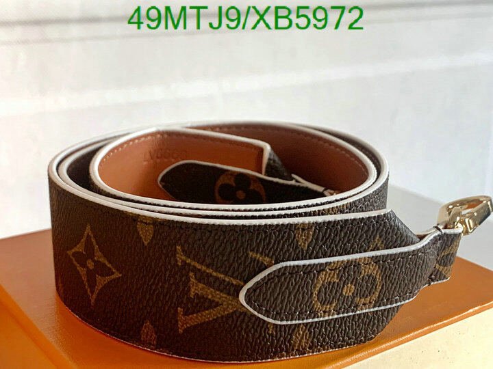 LV Bags-(4A)-Shoulder Strap-,Code: XB5972,$ 64USD