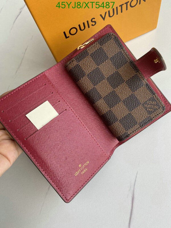 LV Bags-(4A)-Wallet-,Code: XT5487,$ 59USD