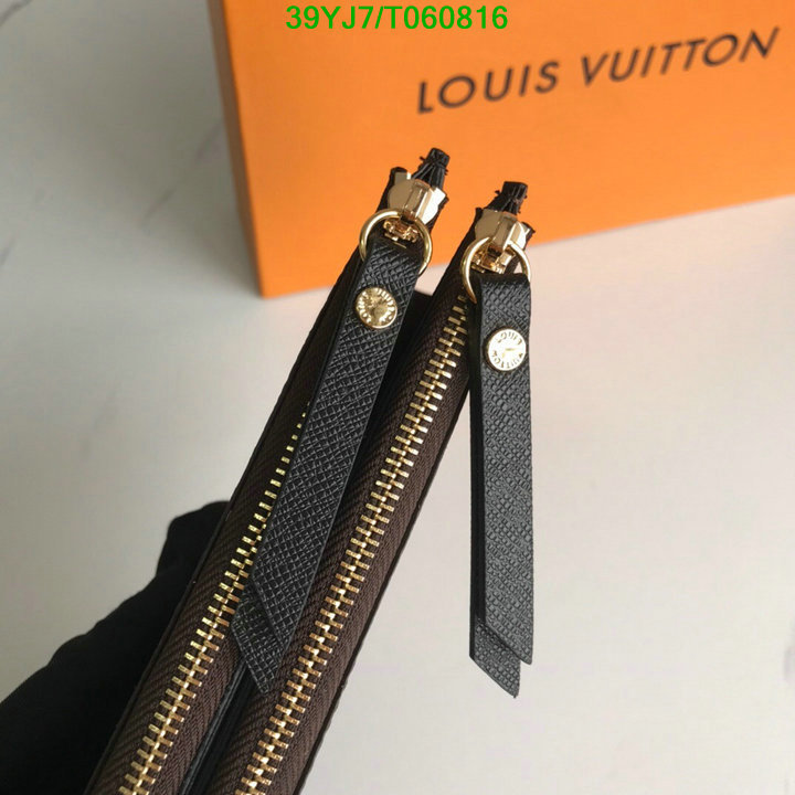 LV Bags-(4A)-Wallet-,Code: T060816,$ 51USD