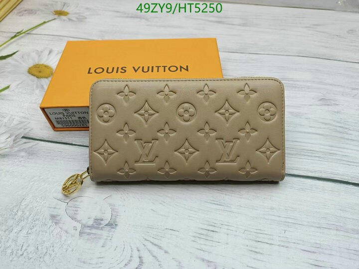 LV Bags-(4A)-Wallet-,Code: HT5250,$ 64USD