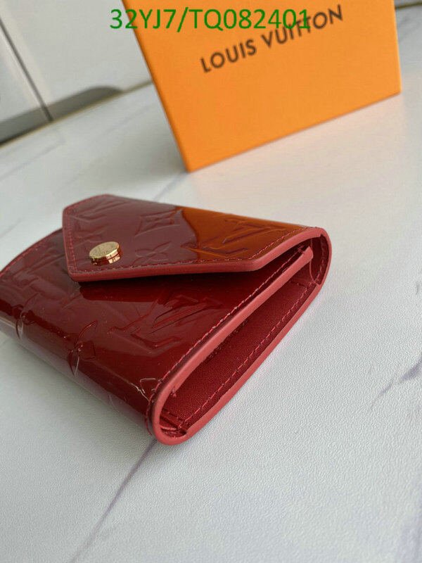 LV Bags-(4A)-Wallet-,Code: TQ082401,$ 42USD