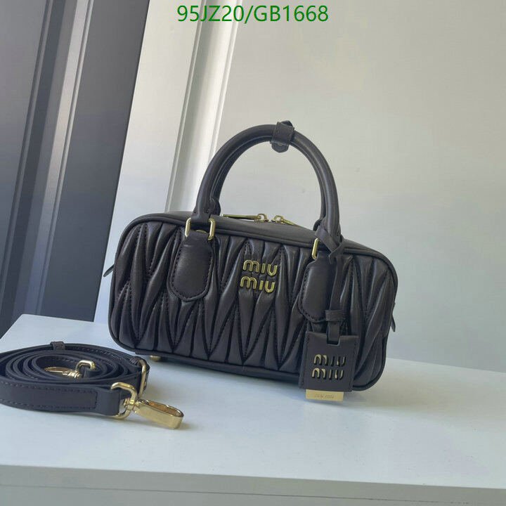 Miu Miu Bag-(4A)-Handbag- Code: GB1668 $ 124USD