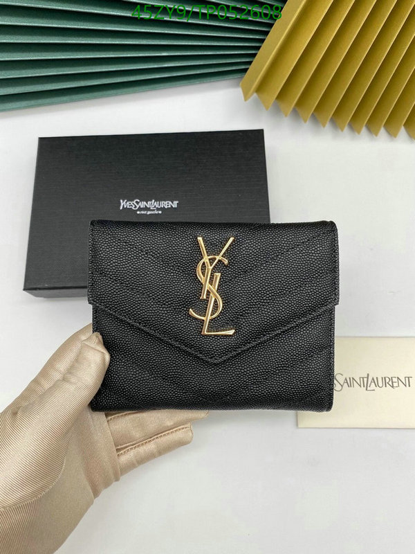 YSL Bag-(4A)-Wallet-,Code: TP052608,$ 59USD