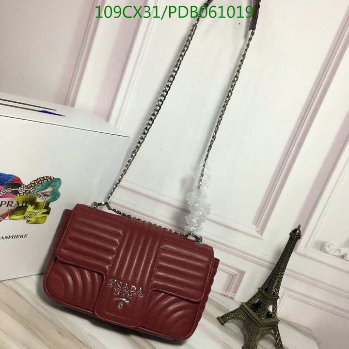 Prada Bag-(4A)-Diagonal-,Code: PDB061019,$ 142USD