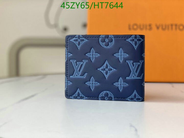 LV Bags-(4A)-Wallet-,Code: HT7644,$ 59USD