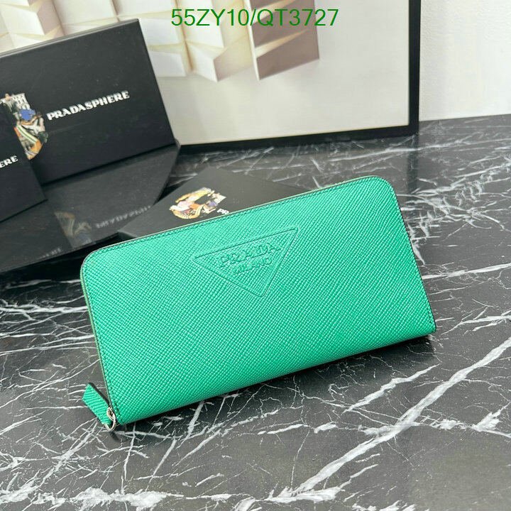 Prada Bag-(4A)-Wallet- Code: QT3727 $ 72USD