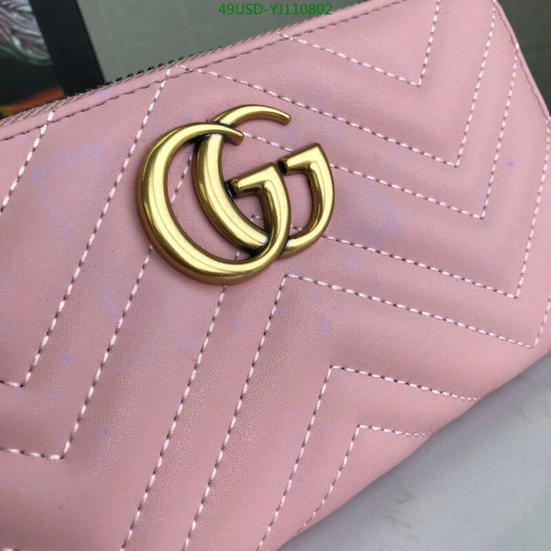 Gucci Bag-(4A)-Wallet-,Code: YJ110802,$ 64USD