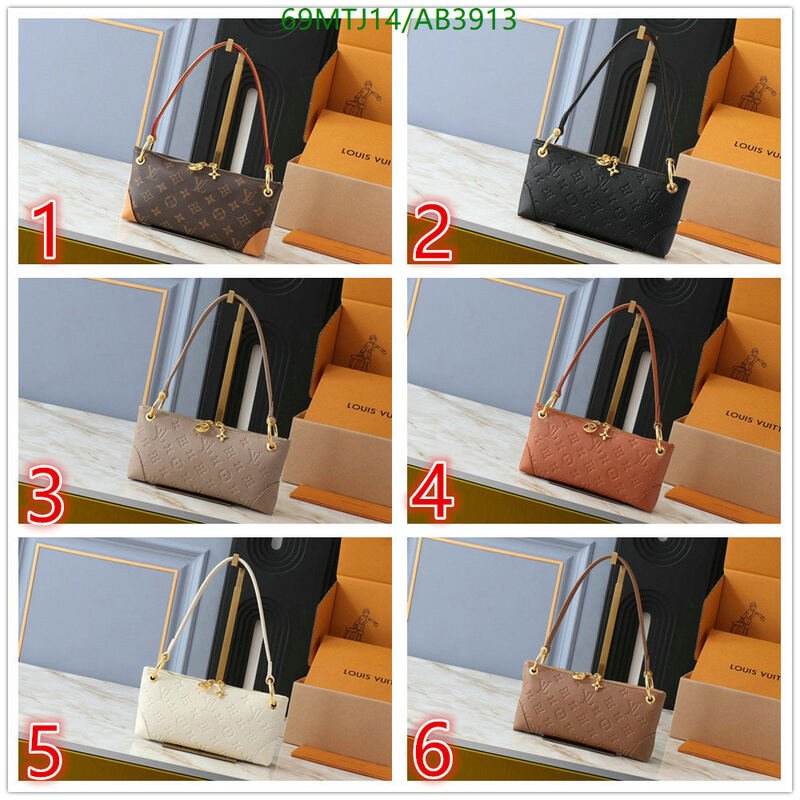 LV Bag-(4A)-Handbag Collection- Code: AB3913 $ 90USD