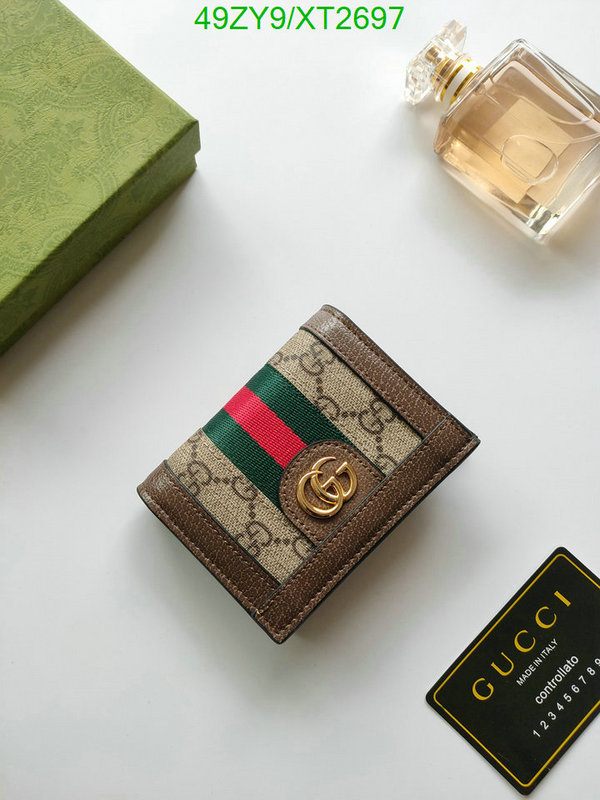 Gucci Bag-(4A)-Wallet-,Code: XT2697,$ 64USD