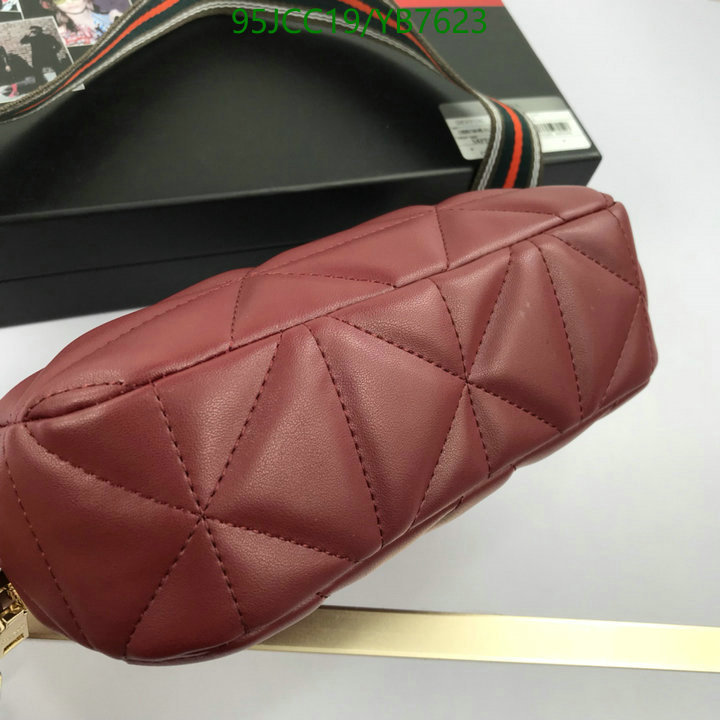 Prada Bag-(4A)-Diagonal-,Code: YB7623,$ 124USD
