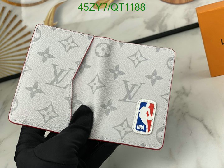 LV Bag-(4A)-Wallet- Code: QT1188 $ 59USD