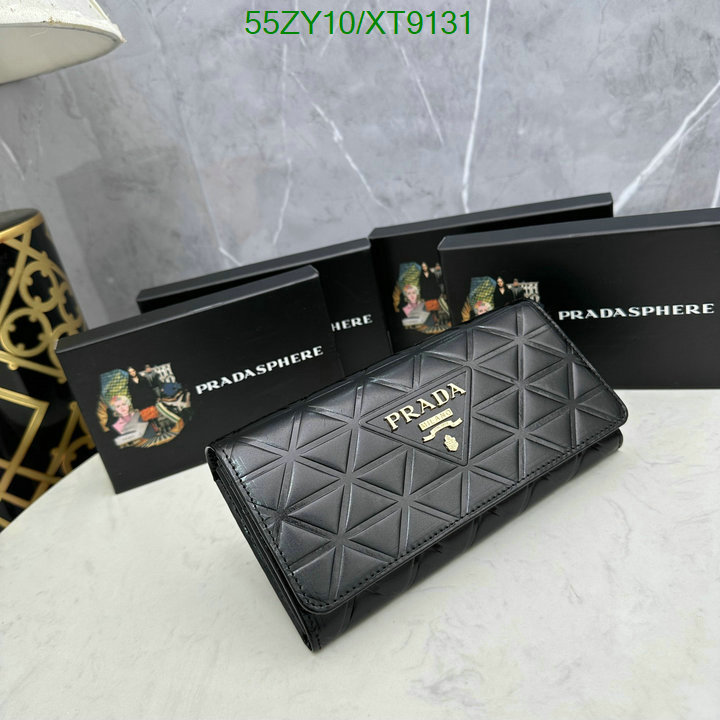 Prada Bag-(4A)-Wallet- Code: XT9131 $ 72USD