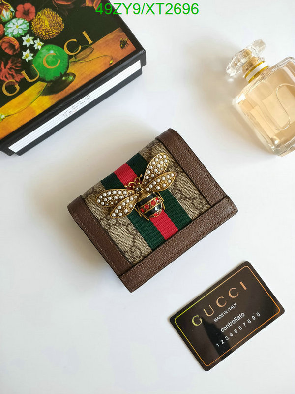 Gucci Bag-(4A)-Wallet-,Code: XT2696,$ 64USD