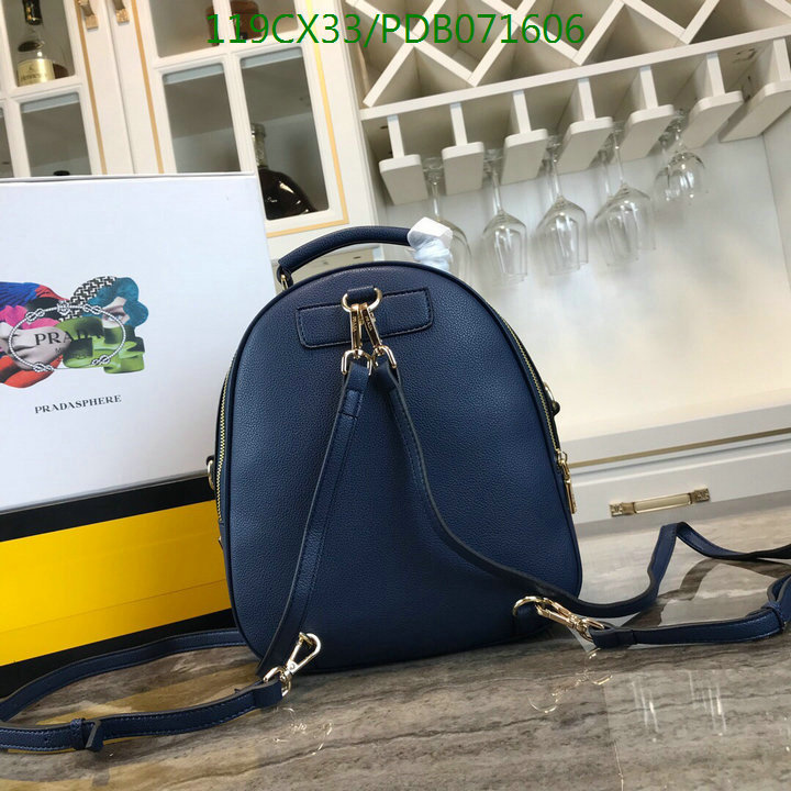 Prada Bag-(4A)-Backpack-,Code: PDB071606,$ 155USD