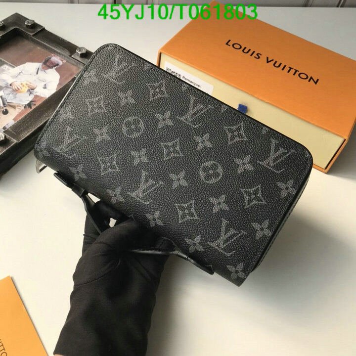 LV Bags-(4A)-Wallet-,Code: T061803,$ 59USD